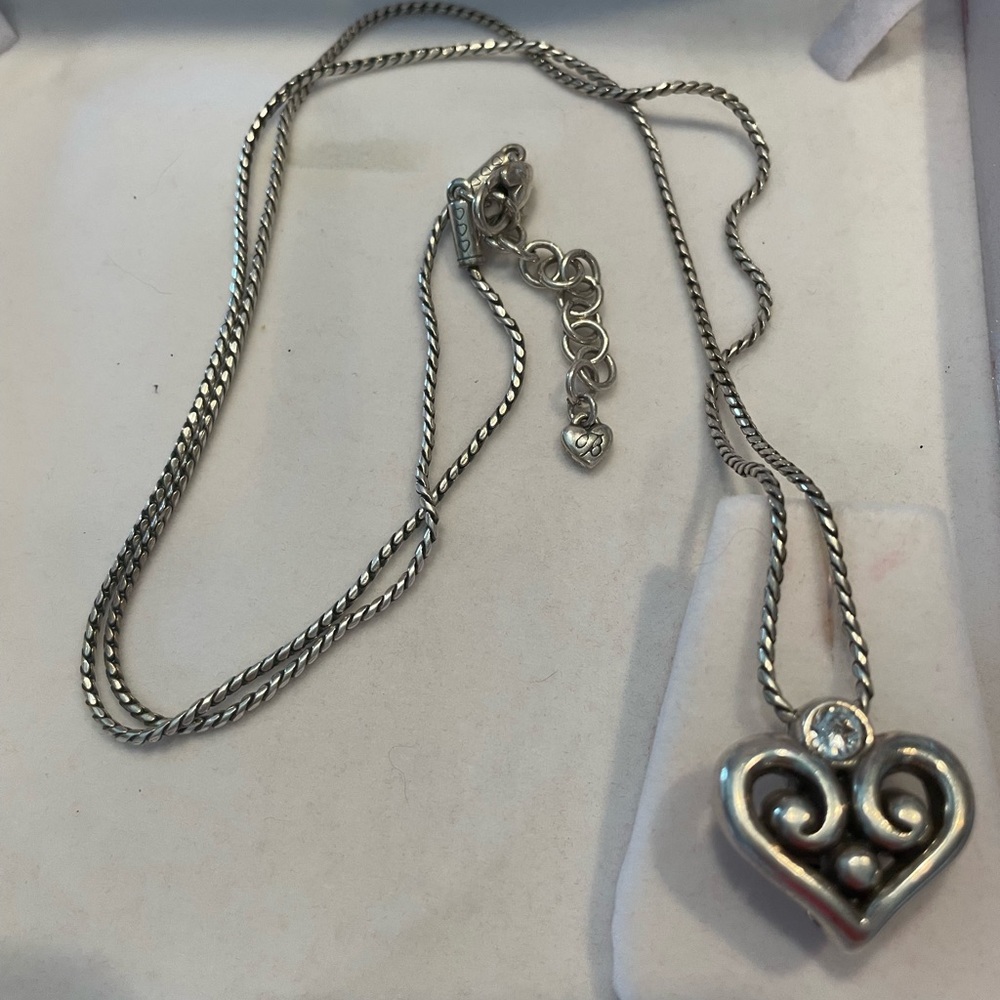 Brighton heart lanyard necklace